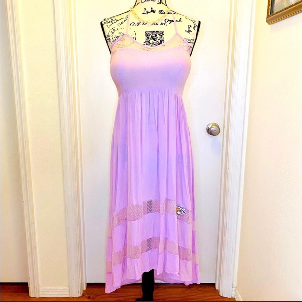 Mint Sheer Summer Dress